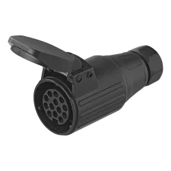 Stekkerdoos 13-polig PVC zwevend